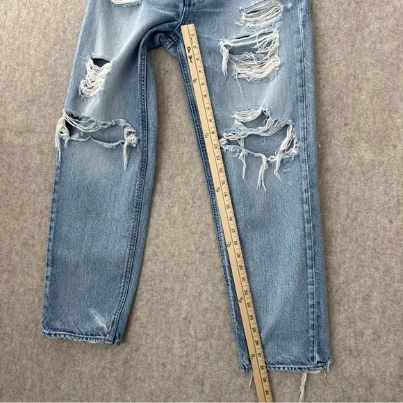 Moussy Vintage Distressed Slim Jeans Womens 27 - Picture 6 of 16